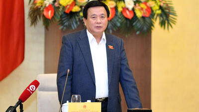 Giám đốc Học viện Chính trị Quốc gia Hồ Chí Minh Nguyễn Xuân Thắng phát biểu