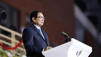 Thủ tướng Chính phủ Phạm Minh Chính phát biểu bế mạc Đại hội Thể thao Đông Nam Á 2021