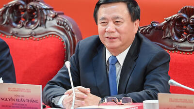 Chủ tịch Hội đồng lý luận Trung ương Nguyễn Xuân Thắng